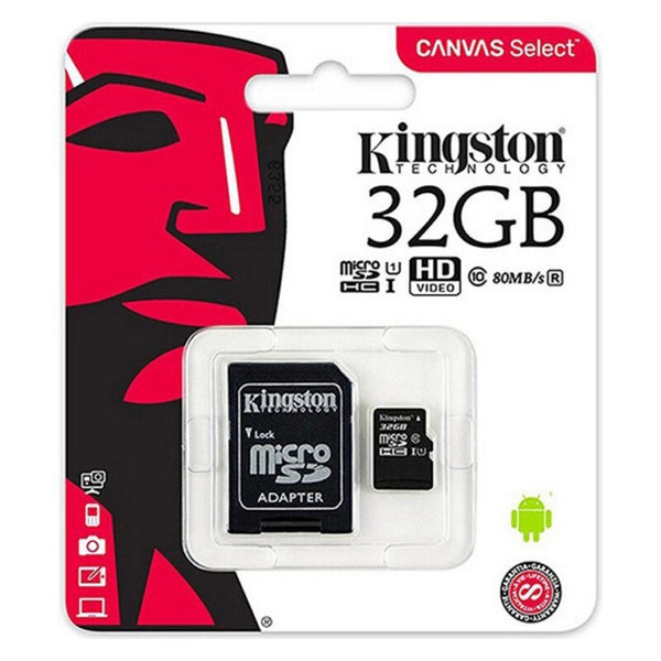 Scheda Di Memoria Micro SD con Adattatore Kingston exFAT