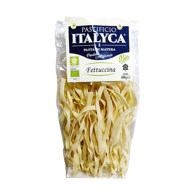 10 Pacchi di Fettuccine Artigianali di Matera - Pasta Biologica Certificata 100% Grano Italiano - 5 Kg