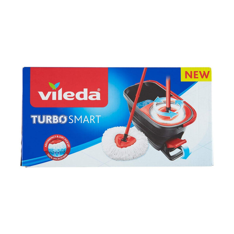 Mop with Bucket Vileda Turbo Smart Da terreno