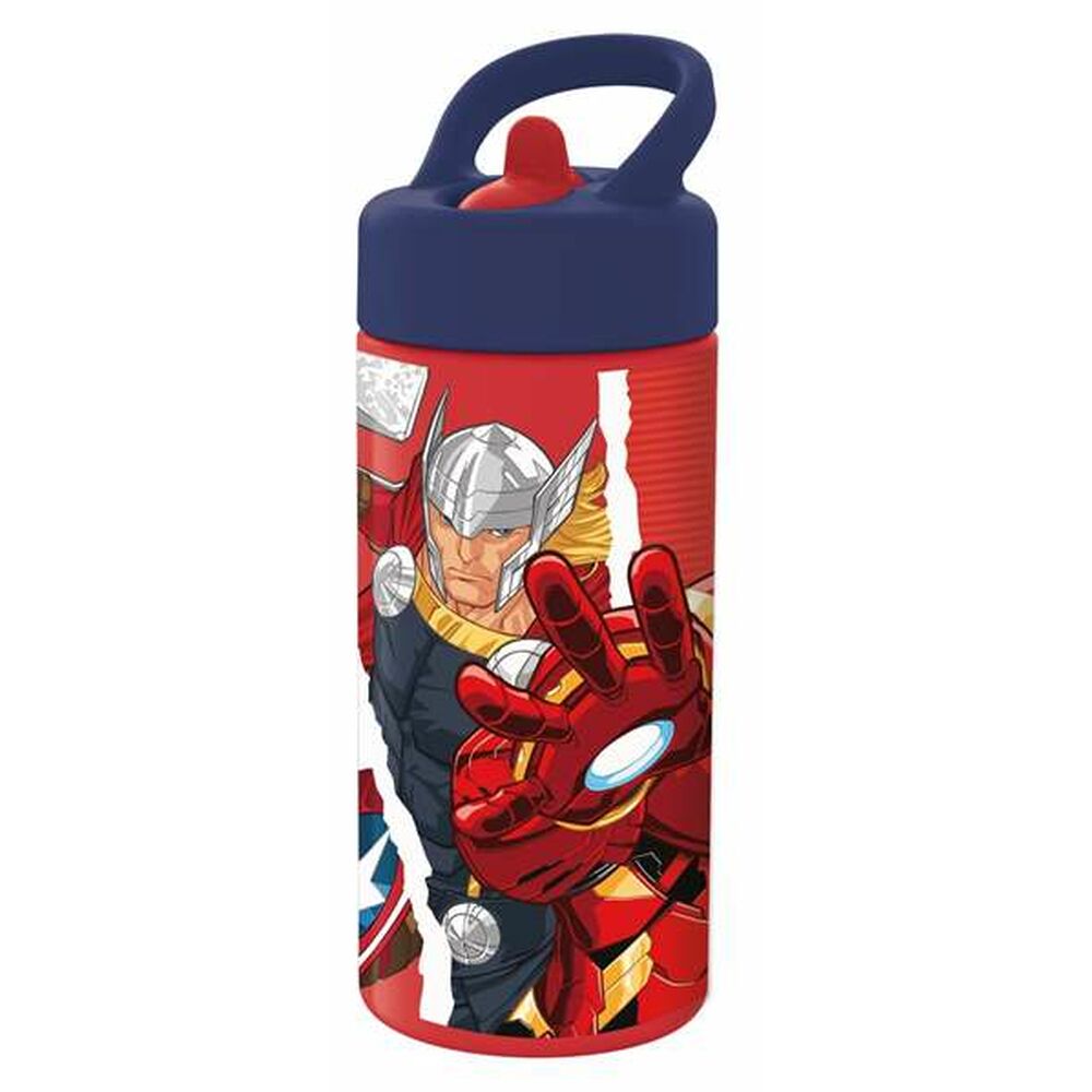 Borraccia in Plastica Marvel Avengers Bottiglia con beccuccio (410 ml) –  Goestro