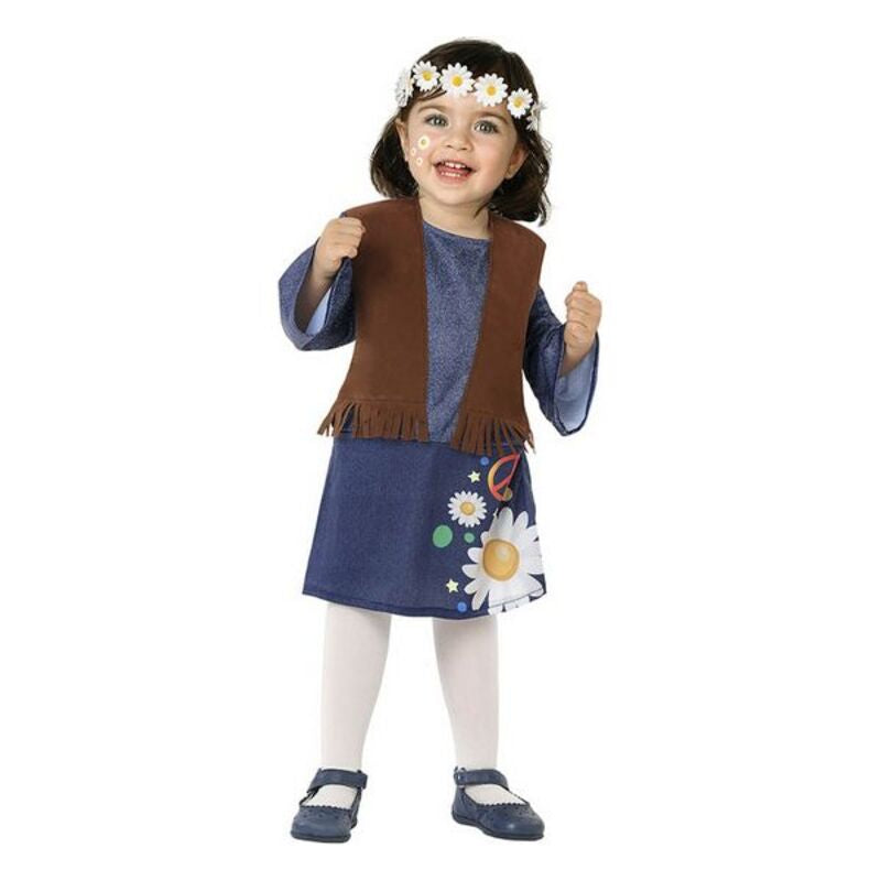 Costume per Bambine Prima Infanzia da Hippie Figlia dei Fiori – Goestro