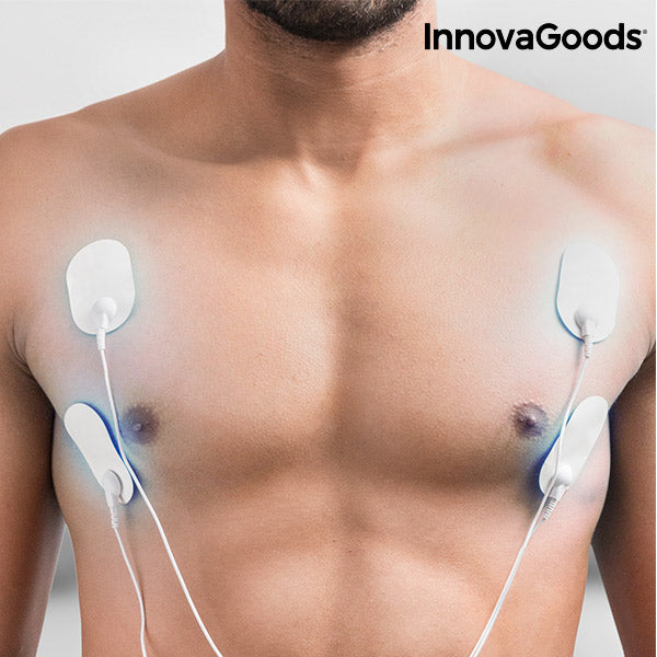 Elettrostimolatore Muscolare Portatile Compatto a 4 Elettrodi Pulse InnovaGoods