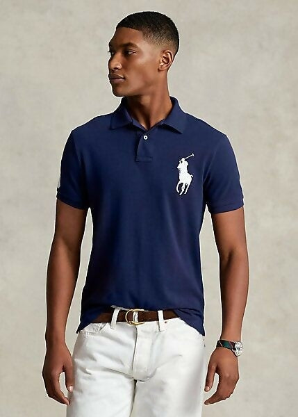 Polo Ralph Lauren uomo Custom Slim Big Pony Polo