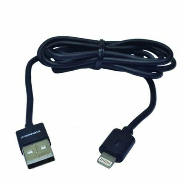 Cavo Lightning DURACELL USB5012A Nero 1 m (1 Unità)