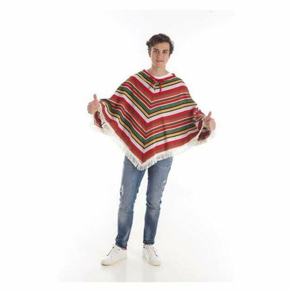 Costume per Adulti Poncho Messicano