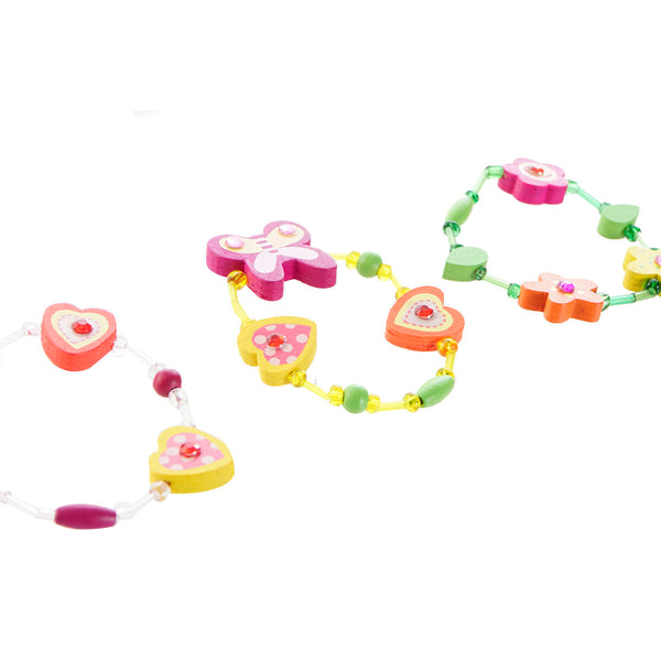 Bracciale DKD Home Decor Multicolore Fiori Per bambini