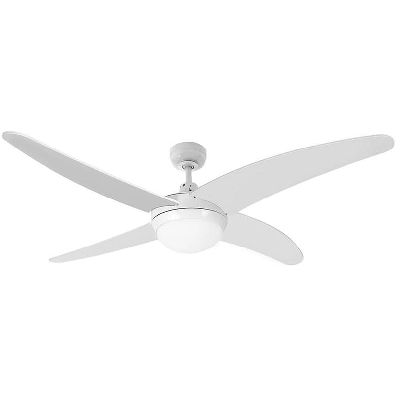 Ventilatore da Soffitto con Luce EDM Caspio Bianco 60 W Ø 132 cm