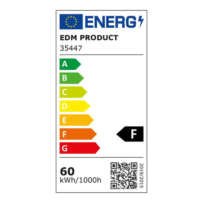 Lampadina LED EDM Leaf A 60 W E27 6000 Lm Ø 12,5 x 13,5 cm (6500 K)