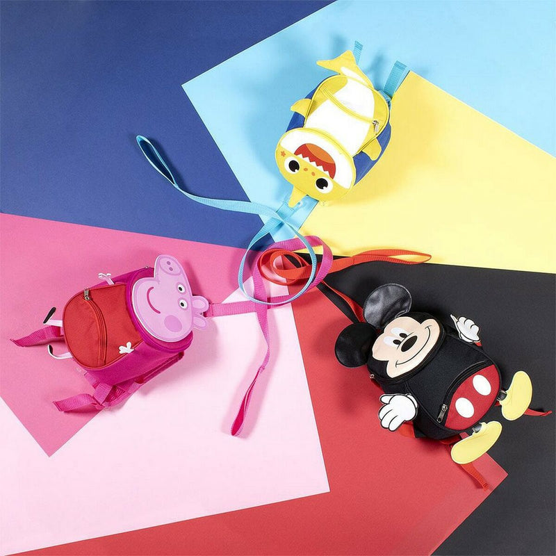 Zaino per Bambini Mickey Mouse 2100003393 Nero 9 x 20 x 27 cm