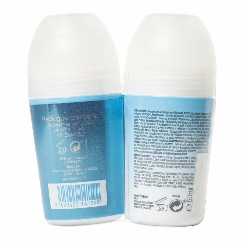 Deodorante Roll-on Isdin Ureadin Idratante 2 x 50 ml