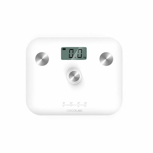 Bilancia Digitale da Bagno Cecotec ECOPOWER 10100 FULL HEALTHY LCD 180 kg Bianco Vetro