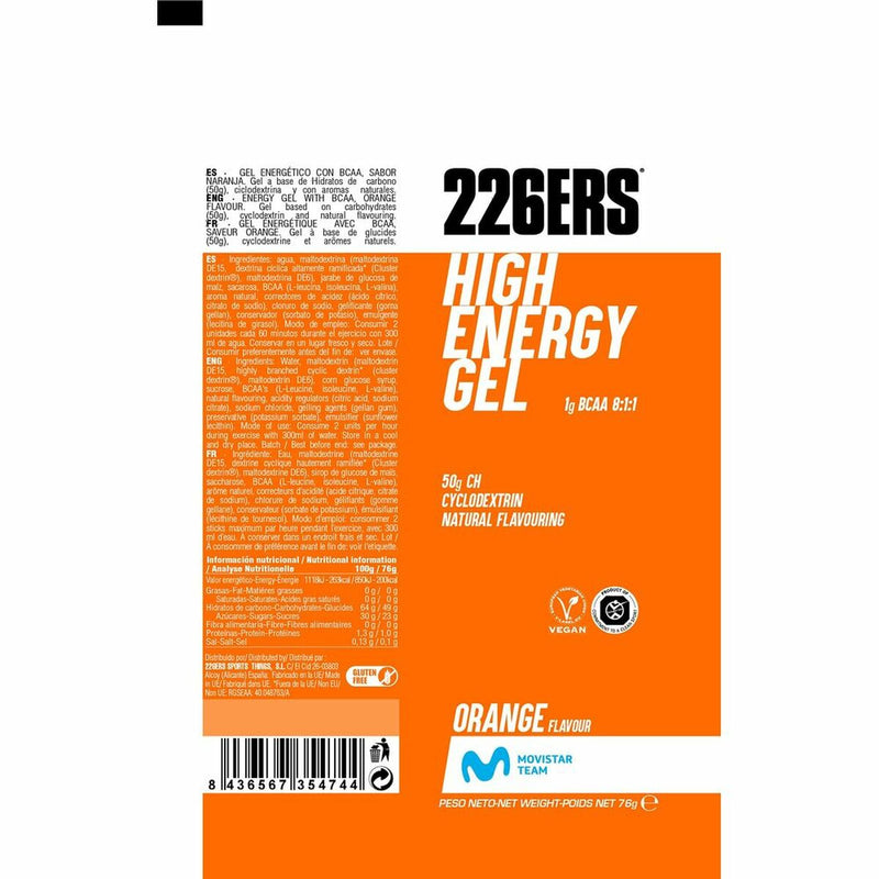 Bevanda Energetica 226ERS 5474 Arancio