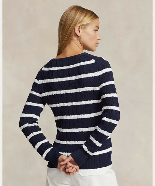 Polo Ralph Lauren maglione in cotone a righe