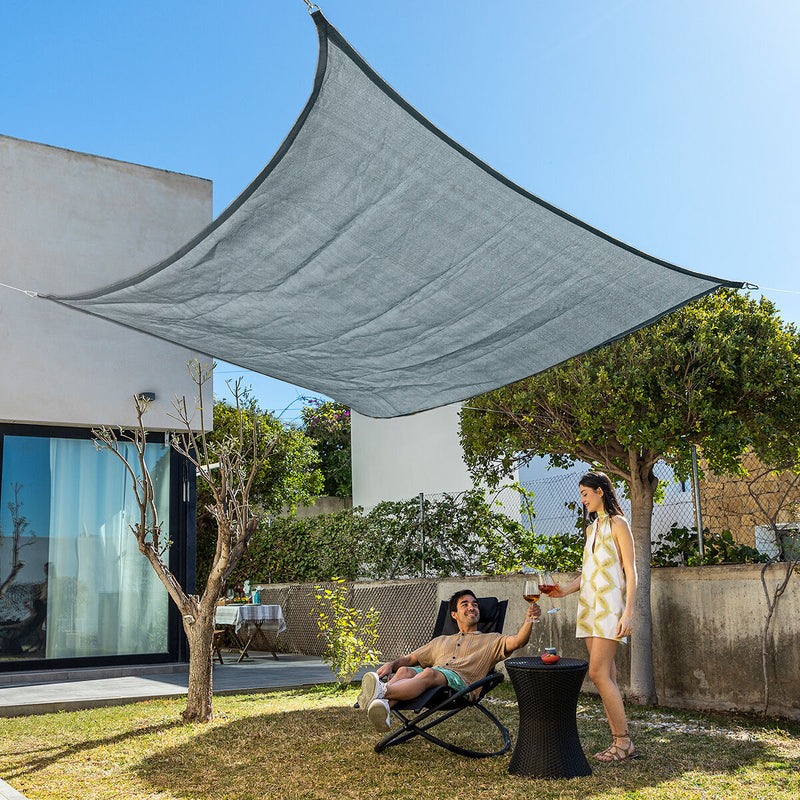 Tenda Parasole a Vela Rettangolare Shazail InnovaGoods 2 x 3 m