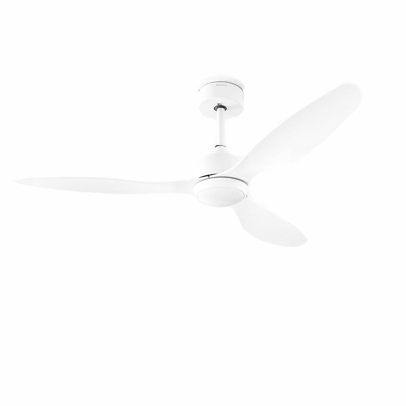 Ventilatore da Soffitto con Luce LED e 3 Pale ABS Flaled InnovaGoods Bianco 36 W