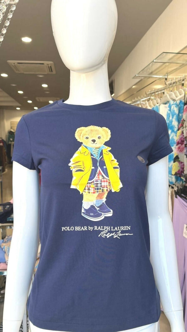 Ralph Lauren T-Shirt Donna Polo Bear Slim-Fit