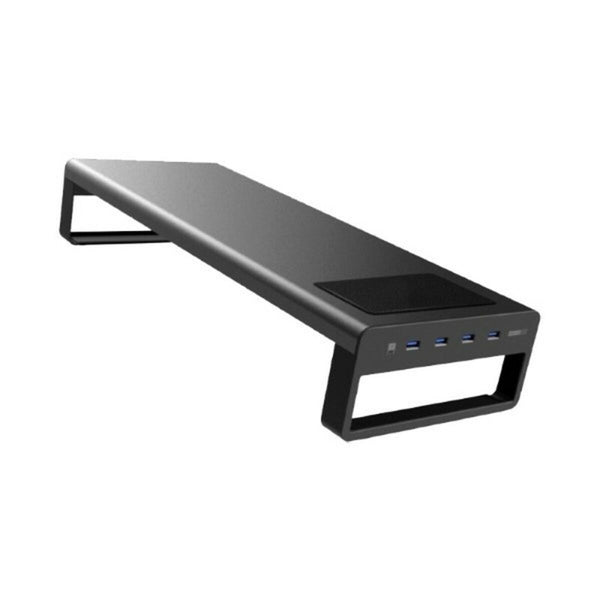 Supporto da Tavolo per Schermo iggual IGG316900 USB 3.0 Nero