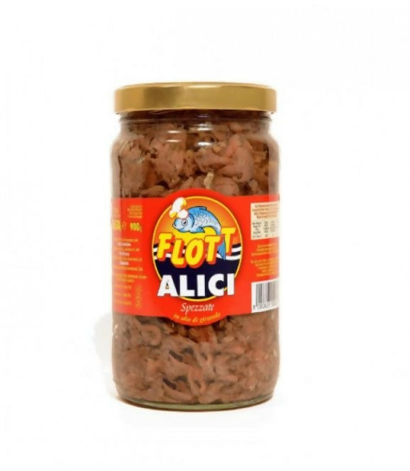 Filetti di alici a pezzi 1,8 kg