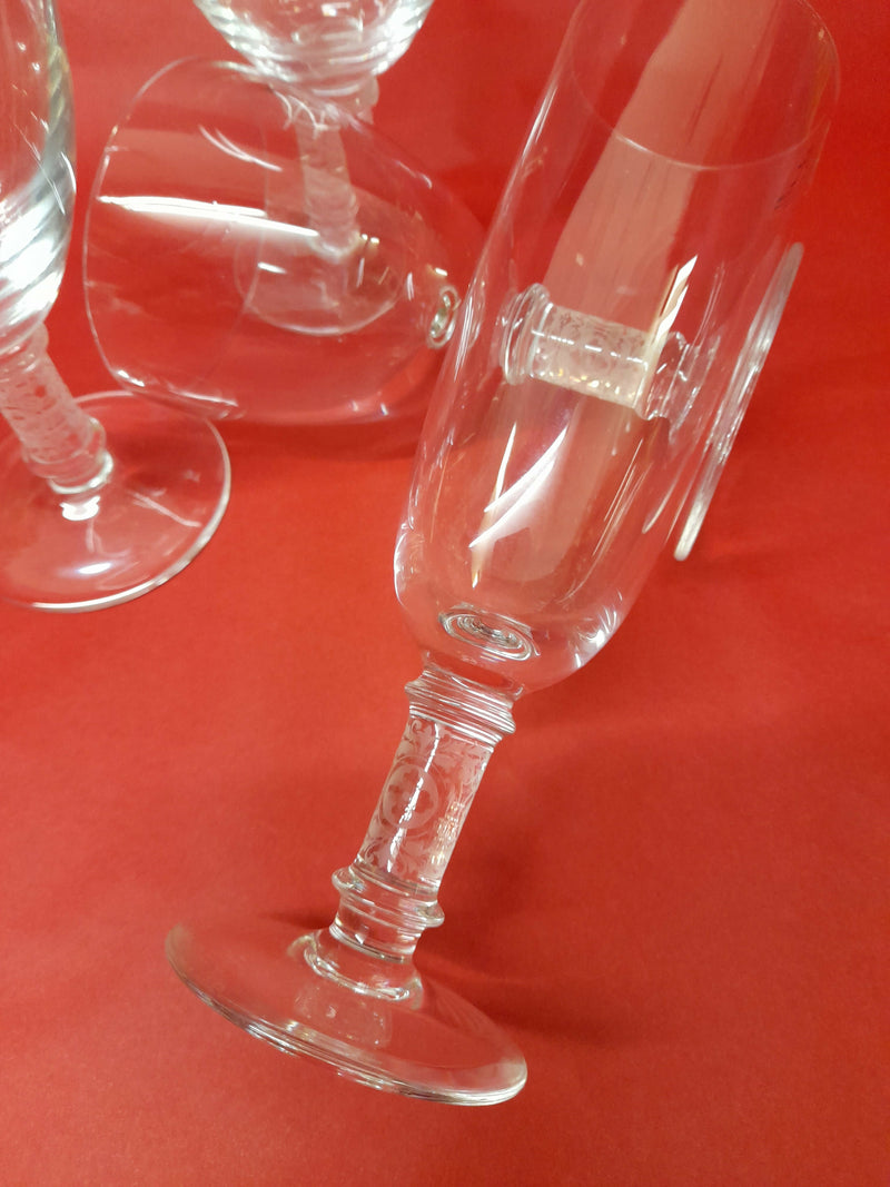 Nuovi Bicchieri cristallo 4 da tavola bicchiere per vino liquore birra calici servizio - offerta imperdibile