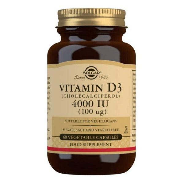 Vitamina D3 Solgar E52907 Capsule vegetali (60 uds)