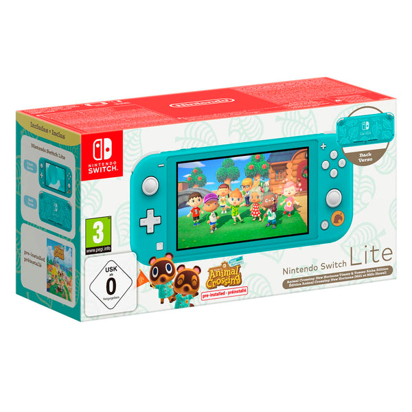 Nintendo Switch Lite + Animal Crossing Nintendo Turchese