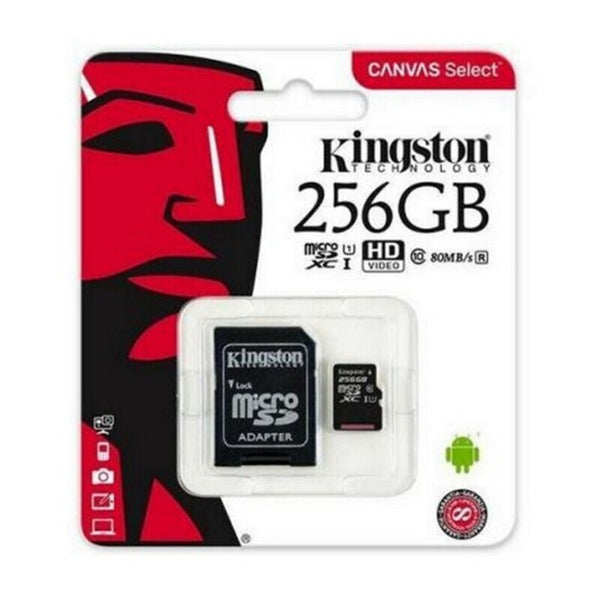 Scheda Di Memoria Micro SD con Adattatore Kingston SDCS2 100 MB/s