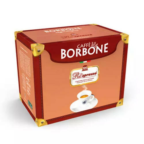 700 Capsule compatibili Nespresso - Caffè Borbone REspresso Miscela Blu - Alta qualità e aroma intenso