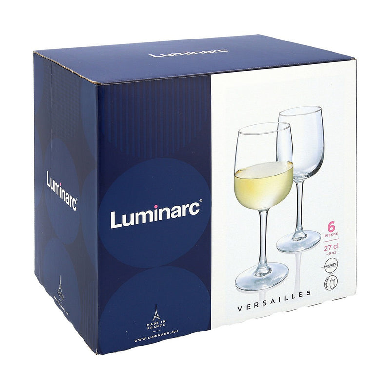 Calice per vino Luminarc Versailles 6 unidades 270 ml (27 cl)