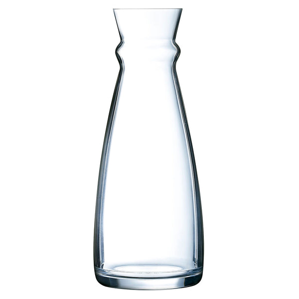 Caraffa in Vetro trasparente per Vino Acqua Bevande varie da 1 Litro