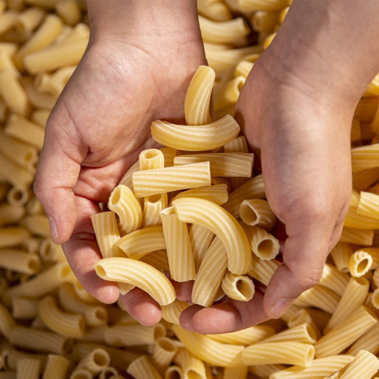 Confezione da 15 Pacchi di Penne Artigianali Lucane - Pasta di Matera Biologica di solo Grano Italiano - 7,5 Kg