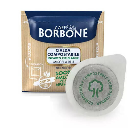 Caffè Borbone Miscela Blu confezione grande da 1350 Cialde compostabili compatibili con macchine ESE 44 mm