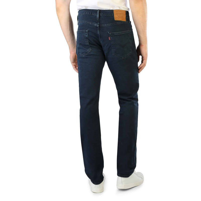 Levis 502 Uomo Original Jeans Classici Blu Scuro a Gamba Dritta