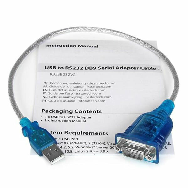 Adattatore USB con RS232 Startech ICUSB232V2           Grigio