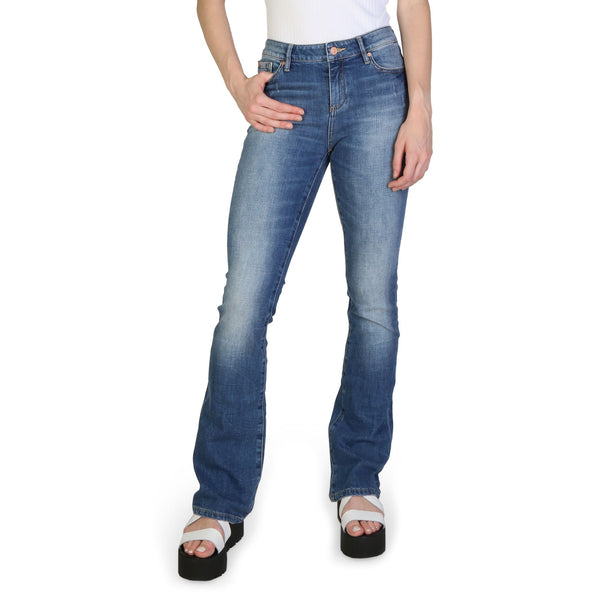 Pantaloni Blue Jeans da Donna Armani Exchange Aderenti a Zampetta