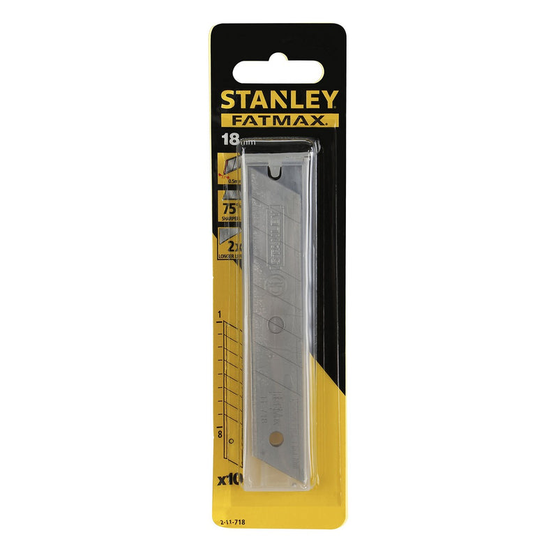 Pezzi di ricambio Stanley 18 mm Coltelli 10 Unità