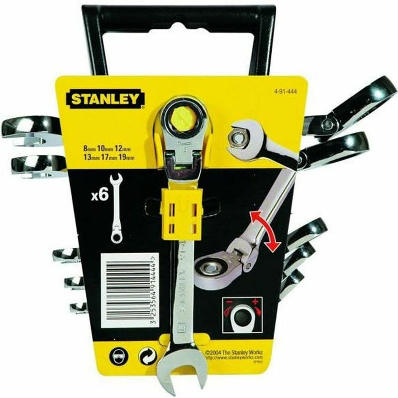 Set di chiavi combinate Stanley 181a.25cpepb 8-19 mm 6 Pezzi