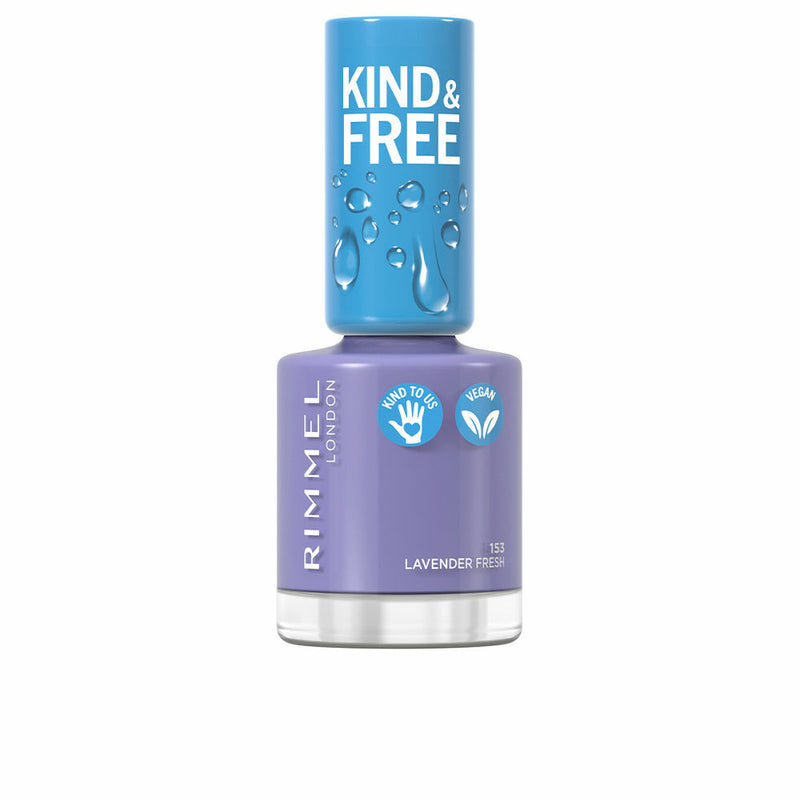 Smalto per le Unghie Rimmel London Kind & Free 153-lavender light (8 ml)