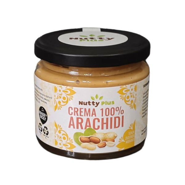 Crema Proteica Spalmabile Artigianale di Arachidi Tostate e Macinate 100 % Siciliane 190 gr