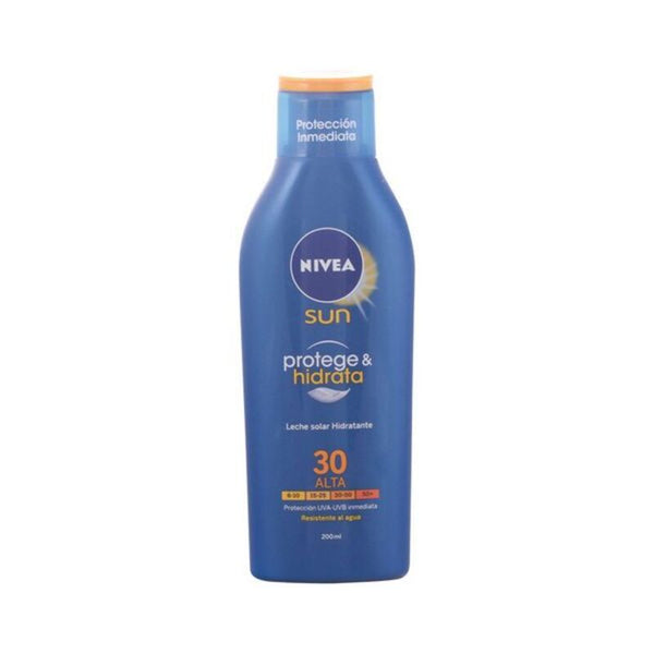Crema Solare Protezione Media Spf 30 Nivea (400 ml) Resistente all'Acqua