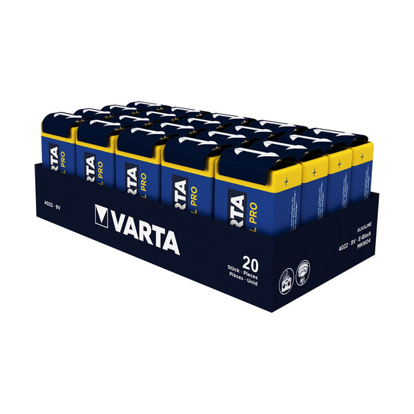 Batterie Varta 6lr61 (20 Pezzi)