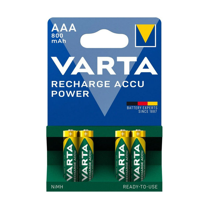 Batterie Ricaricabili Varta -56703B AAA 1,2 V 1.2 V (4 Unità)