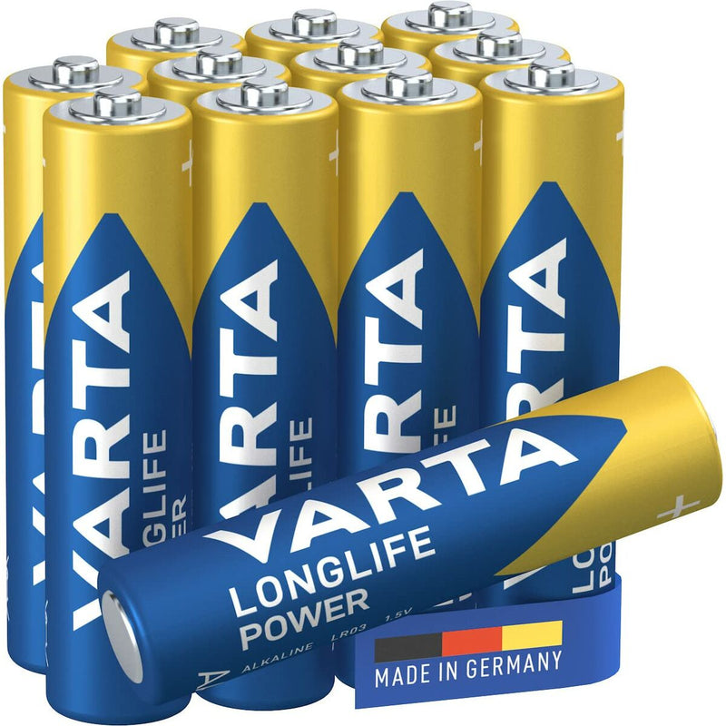 Batterie Alcaline Varta Longlife Power AAA LR03 1,5 V (12 Unità)