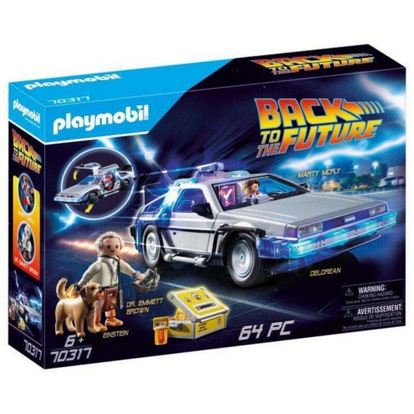 Playmobil Action Racer - Ritorno al Futuro DeLorean - Playset 70317