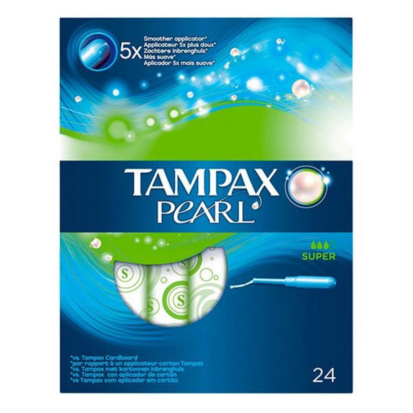 Pacco di Assorbenti interni Pearl Super Tampax (24 uds)