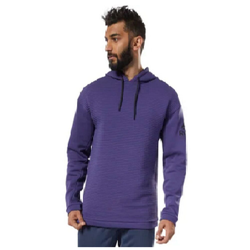 Felpa con Cappuccio Uomo FLEECE OTH HOOD Reebok DY7802 Viola