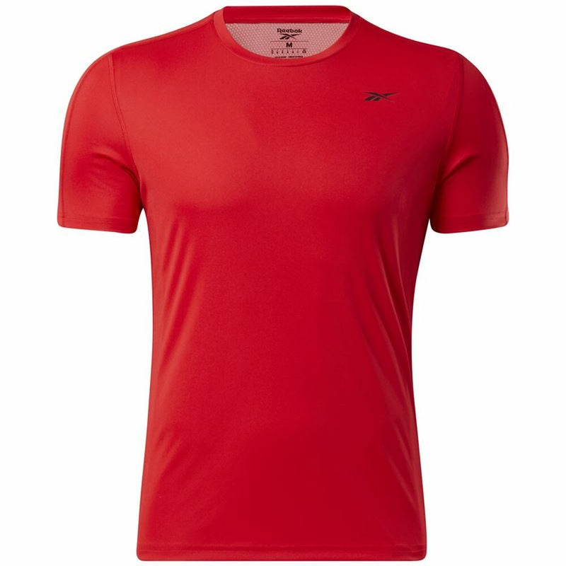 T-Shirt Sportiva da Uomo Maglietta a Maniche Corte Reebok Rosso