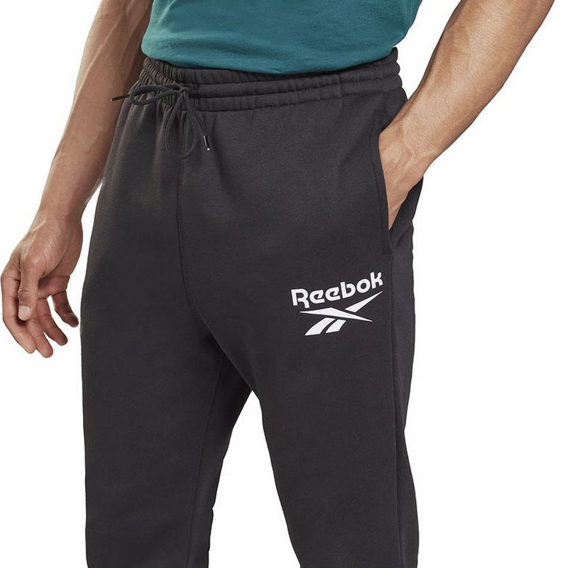 Pantaloni di Tuta Sportivi Reebok Identity Vector Nero Uomo