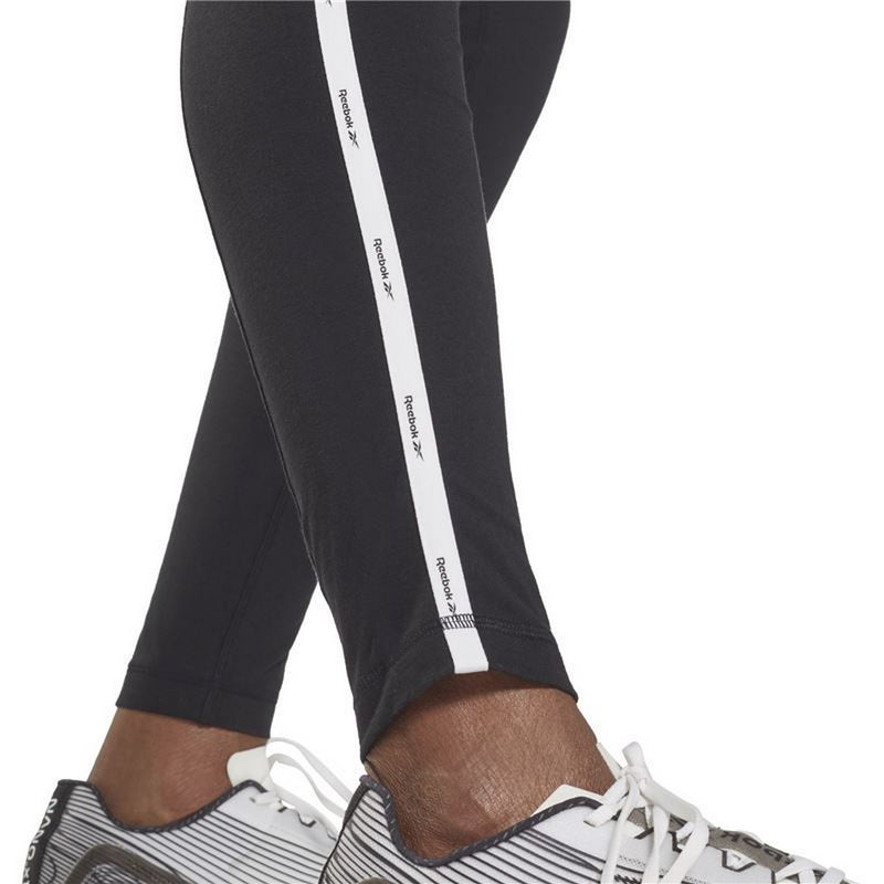 Leggings Sportivi da Donna Reebok Pantaloni da Fitness Aderenti Neri