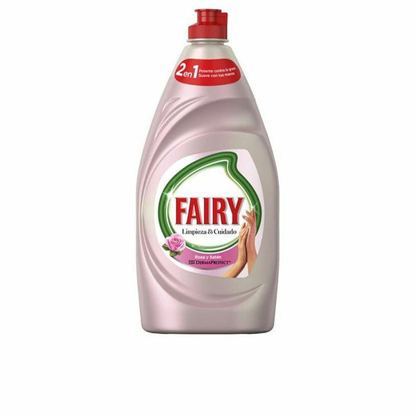 Detersivo Liquido per Stoviglie Fairy Derma Protect Rose Concentrato (500 ml)
