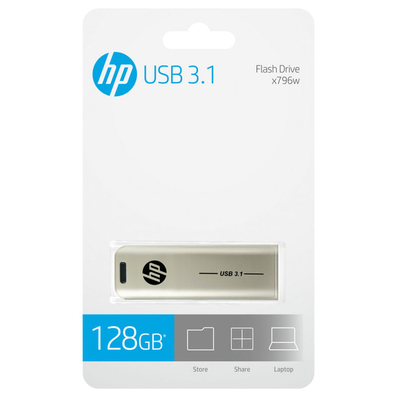 Pendrive Chiavetta USB HP X796W 128 GB